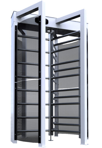 Турникет полноростовой Came Guardian PSGS3 уличный из окрашенной стали