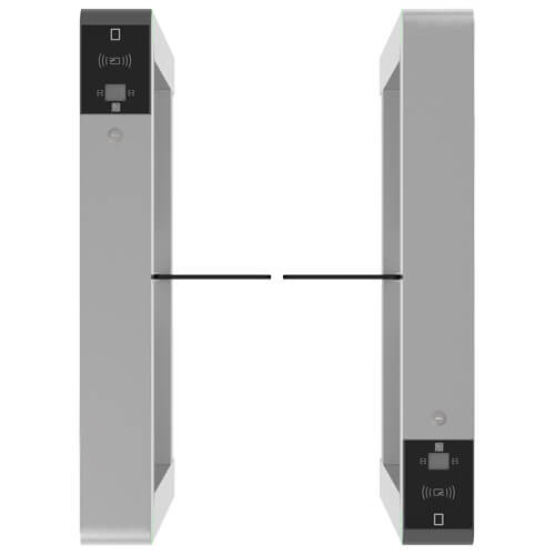 Скоростной распашной турникет ZKTeco Mars-B1011 с RFID считывателями