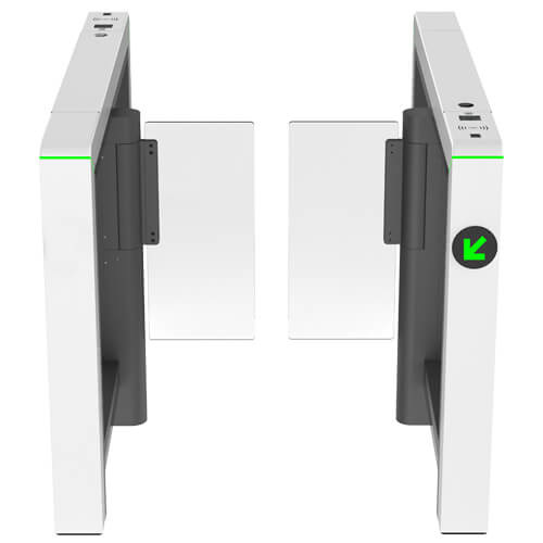 Скоростной распашной турникет ZKTeco Mars Pro-S1000 без считывателей Скоростной распашной турникет ZKTeco Mars Pro-S1000 без считывателей