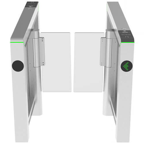Скоростной распашной турникет ZKTeco Mars-S1000 без считывателей