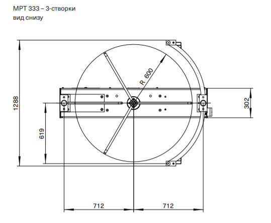 Полноростовой моторизованный турникет Magnetic MPT 132 (MPT132CA302), MHTM, MLC, с полукруглым формирователем прохода Полноростовой моторизованный турникет Magnetic MPT 132 (MPT132CA302), MHTM, MLC, с полукруглым формирователем прохода