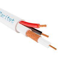 Кабель комбинированный Паритет КВК-В-3ф 2х0,5 для видеонаблюдения