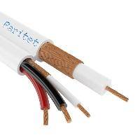 Кабель комбинированный Паритет ККСЭВГ-3 2х0,75+1эх0,20 для видеонаблюдения