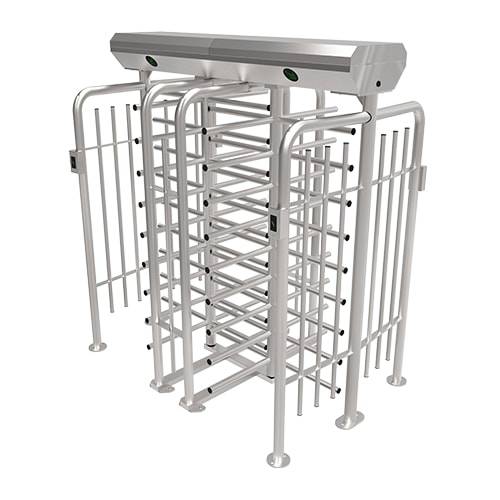 Турникет полноростовой двухпроходной ZKTeco FHT2411D 4-х лопастной (90°), с RFID считывателями Турникет полноростовой двухпроходной ZKTeco FHT2411D 4-х лопастной (90°), с RFID считывателями