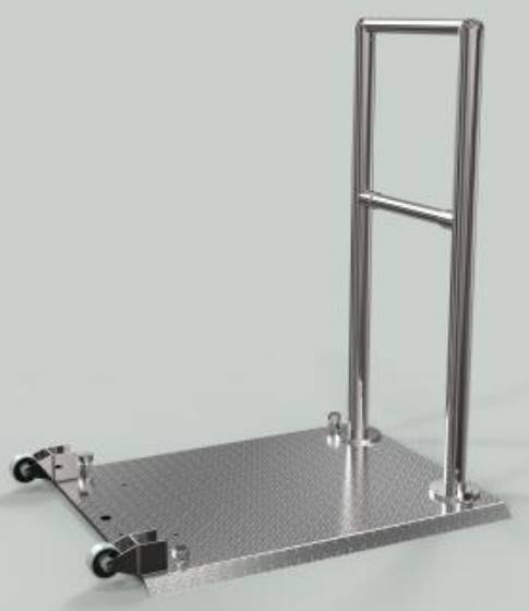 Подиум объемный Ростов-Дон ПО-Алюм для турникетов