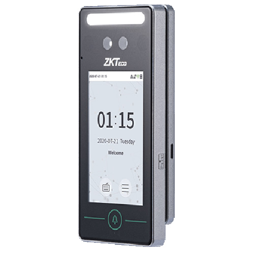 Мультибиометрический терминал УРВ ZKTeco SpeedFace-V4L с распознаванием лиц и ладони (без карт)