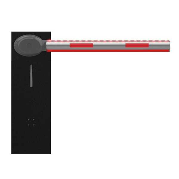 Шлагбаум автоматический Hikvision DS-TMG300-DR/A (4 м) с прямой стрелой с подсветкой Шлагбаум автоматический Hikvision DS-TMG300-DR/A (4 м) с прямой стрелой с подсветкой