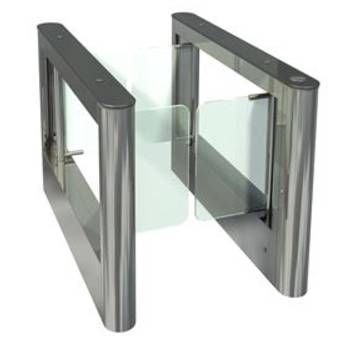 Боковой модуль турникета с распашными створками ОМА-86.888 (V8) из нержавеющей стали с картоприемником Боковой модуль турникета с распашными створками ОМА-86.888 (V8) из нержавеющей стали с картоприемником