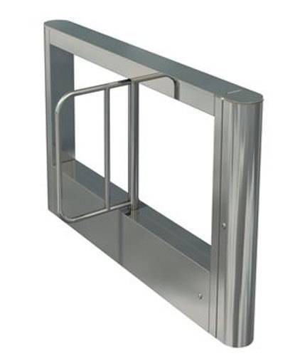 Боковой модуль турникета с распашными створками ОМА-84.886 (V1) из нержавеющей стали с картоприемником Боковой модуль турникета с распашными створками ОМА-84.886 (V1) из нержавеющей стали с картоприемником