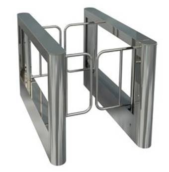 Боковой модуль турникета с распашными створками ОМА-86.886 (V8) из нержавеющей стали с картоприемником Боковой модуль турникета с распашными створками ОМА-86.886 (V8) из нержавеющей стали с картоприемником