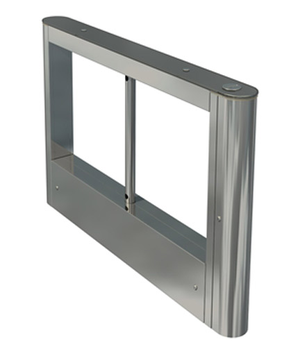 Боковой модуль турникета с распашными створками ОМА-84.888 (V1) из нержавеющей стали с картоприемником Боковой модуль турникета с распашными створками ОМА-84.888 (V1) из нержавеющей стали с картоприемником