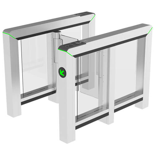 Скоростной распашной турникет ZKTeco Mars-S1000 без считывателей