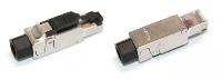 Разъем RJ-45 (8P8C) Hyperline PLUF-8P8C-S-C6-SH под витую пару Разъем RJ-45 (8P8C) Hyperline PLUF-8P8C-S-C6-SH под витую пару