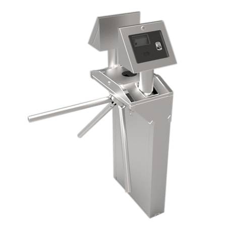 Турникет-трипод тумбовый ZKTeco TS1022 Pro с биометрическими считывателями (с планками) Турникет-трипод тумбовый ZKTeco TS1022 Pro с биометрическими считывателями (с планками)