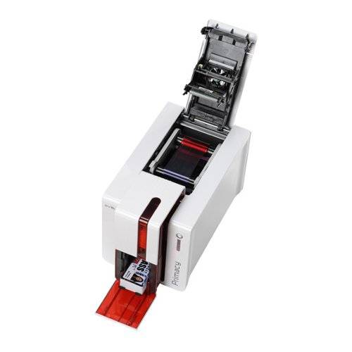 Принтер Evolis Primacy Simplex, Smart & Contactless with HID veriCLASS Dual Smart Card and Contactless Encoder, USB & Ethernet, (красный), CardPresso XXS (PM1H0VVCRS)