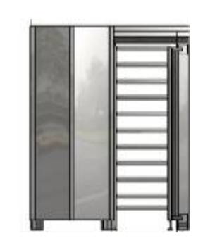 Полноростовой турникет Gotschlich Ecco Olympia 90 HE (6ELOE4ABHB)