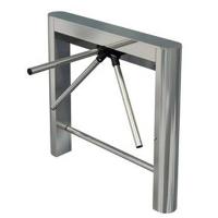 Турникет-трипод тумбовый ОМА-26.8 (66.A6) из нерж. стали с картоприемником и планками Антипаника Турникет-трипод тумбовый ОМА-26.8 (66.A6) из нерж. стали с картоприемником и планками Антипаника