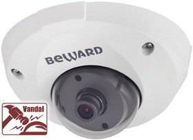 Уличная миниатюрная купольная IP-камера Beward B1210DM