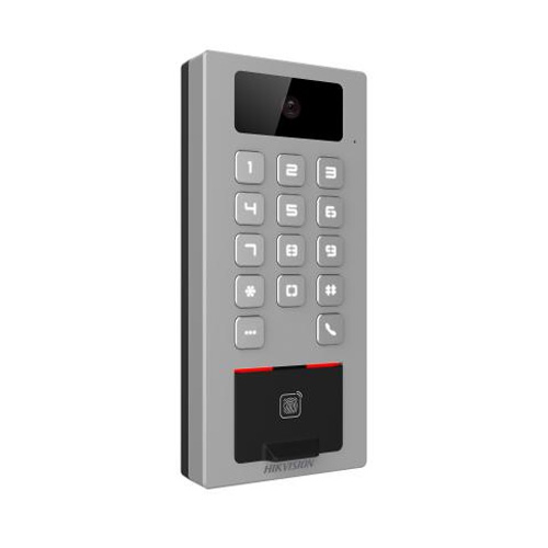 Терминал доступа HikVision DS-K1T502DBFWX-C со считывателем отпечатков пальцев, карт Mifare и 2Мп камерой Терминал доступа HikVision DS-K1T502DBFWX-C со считывателем отпечатков пальцев, карт Mifare и 2Мп камерой