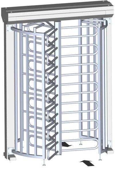 Полноростовой турникет Gotschlich Ecco 120 BE Stainless (6ELE3A0BС)