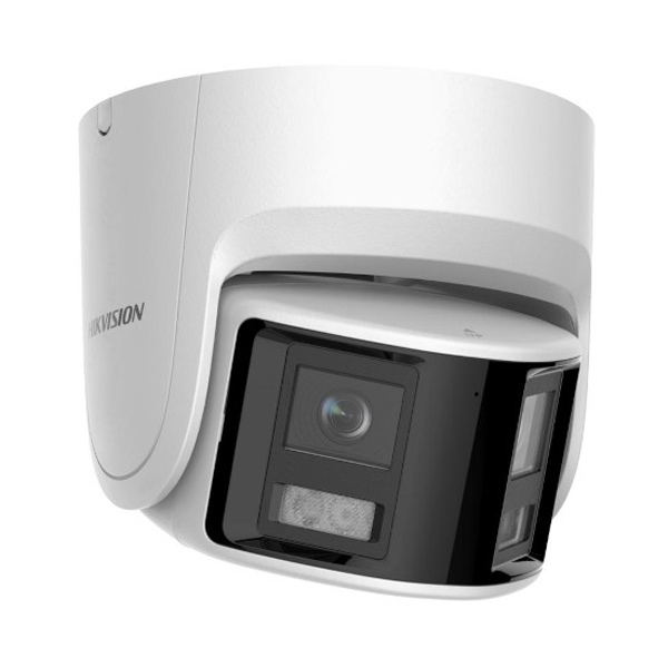 IP-видеокамера 4Мп Hikvision DS-2CD2346G2P-ISU/SL(C) (2.8 мм), с двумя объективами, панорамная уличная