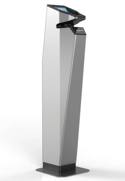 Биометрический считыватель MorphoWave Tower, серебристый Биометрический считыватель MorphoWave Tower, серебристый