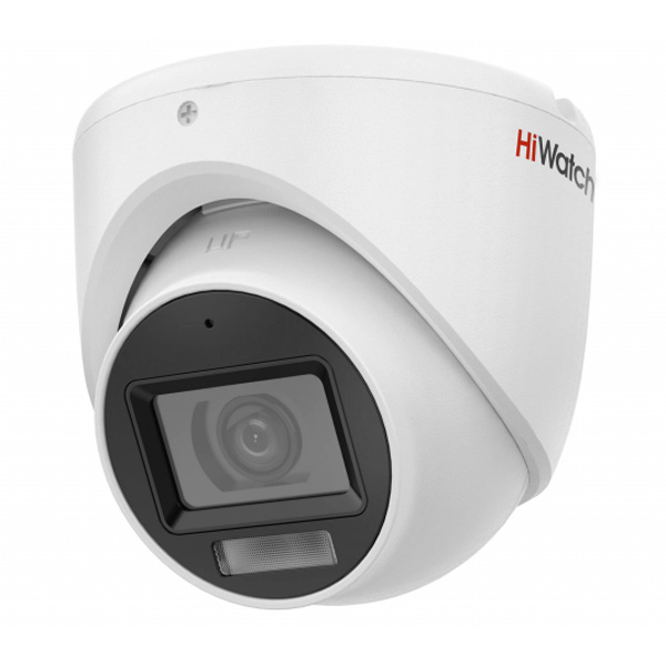 Купольная уличная HD-TVI видеокамера 2Мп HiWatch DS-T203A(B) (2.8 мм) с микрофоном (AoC) Купольная уличная HD-TVI видеокамера 2Мп HiWatch DS-T203A(B) (2.8 мм) с микрофоном (AoC)