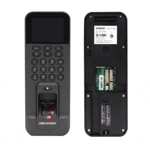 Биометрический терминал доступа HikVision DS-K1T804BF со считывателем отпечатков пальцев Биометрический терминал доступа HikVision DS-K1T804BF со считывателем отпечатков пальцев