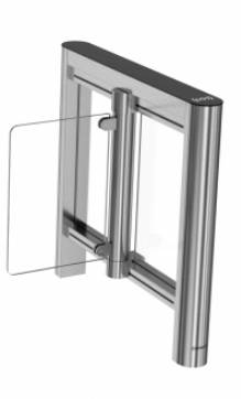 Распашной двухпроходной турникет Cominfo EasyGate SG 1000 650мм