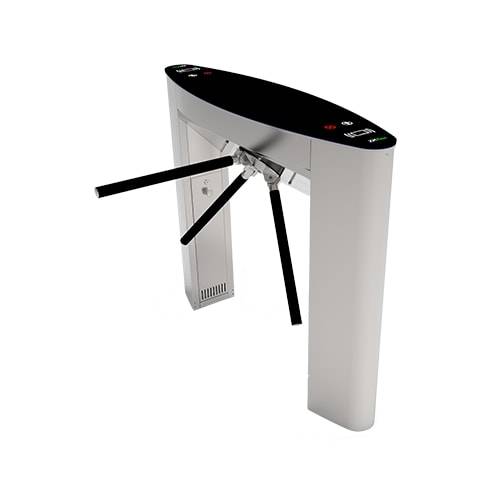 Турникет-трипод тумбовый ZKTeco TS5022A с биометрическими считывателями (с планками) Турникет-трипод тумбовый ZKTeco TS5022A с биометрическими считывателями (с планками)