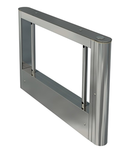 Боковой модуль турникета с распашными створками ОМА-86.888 (V8) из нержавеющей стали с картоприемником Боковой модуль турникета с распашными створками ОМА-86.888 (V8) из нержавеющей стали с картоприемником