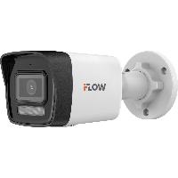 IP-камера 4Мп iFlow F-IC-1142CM(2.8mm) уличная, WDR, с микрофоном и двойной подсветкой до 30 м
