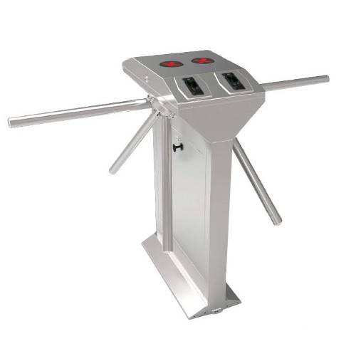 Турникет-трипод двухпроходной ZKTeco TS1222 с 4-мя биометрическими считывателями (с планками) Турникет-трипод двухпроходной ZKTeco TS1222 с 4-мя биометрическими считывателями (с планками)