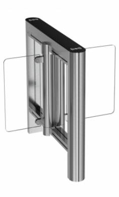 Распашной двухпроходной турникет Cominfo EasyGate SG 1000 650мм