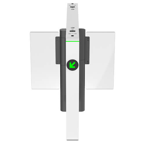 Центральный модуль распашного турникета ZKTeco Mars Pro-S1200 без считывателей Центральный модуль распашного турникета ZKTeco Mars Pro-S1200 без считывателей