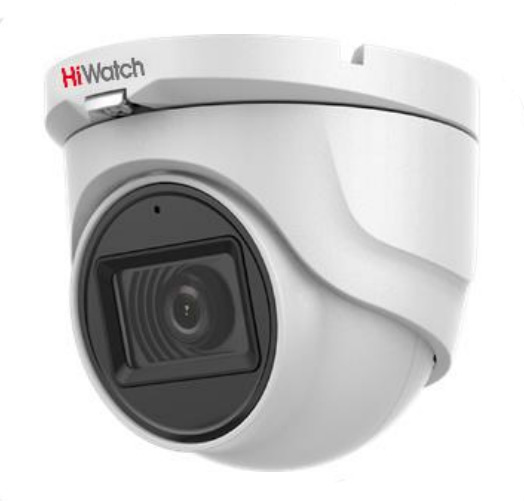Уличная 5Мп HD-TVI видеокамера HiWatch DS-T503A (3.6 мм) с микрофоном