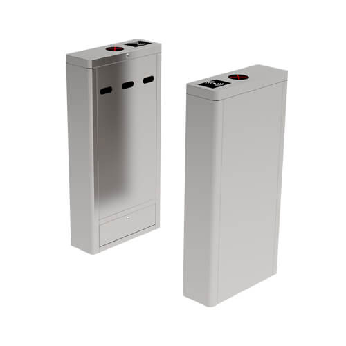 Турникет оптический ZKTeco OP1011 с контроллером и RFID-считывателем Турникет оптический ZKTeco OP1011 с контроллером и RFID-считывателем
