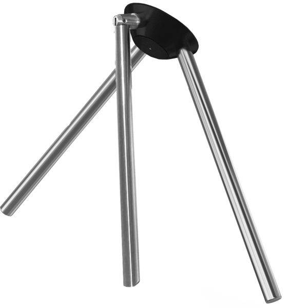 Турникет-трипод тумбовый AR-GO TRT 14-01G из нержавеющей стали с штангами Антипаника