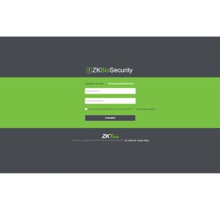 Программное обеспечение ZKBioSecurity Программное обеспечение ZKBioSecurity