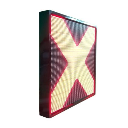 Светодиодный односекционный светофор Инфопаркинг ИС-Р4/8Q8/220/MATRIX (Р4/220/MATRIX), 640 мм Светодиодный односекционный светофор Инфопаркинг ИС-Р4/8Q8/220/MATRIX (Р4/220/MATRIX), 640 мм