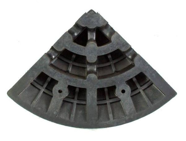 Съезд с бордюра резиновый СР-150-2 концевая часть