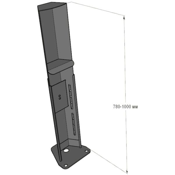 Опора телескопическая Hurde Block-A31-Orange (11-31O)