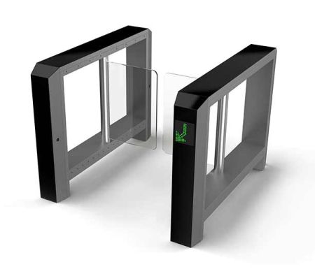 Распашной турникет Gotschlich Axioma DF VIP 1025H со сканером штрих-кода Распашной турникет Gotschlich Axioma DF VIP 1025H со сканером штрих-кода