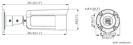 IP-видеокамера 2Мп ColorVu HikVision DS-2CD2T27G2-L (4 мм) с LED-подсветкой 60 м IP-видеокамера 2Мп ColorVu HikVision DS-2CD2T27G2-L (4 мм) с LED-подсветкой 60 м