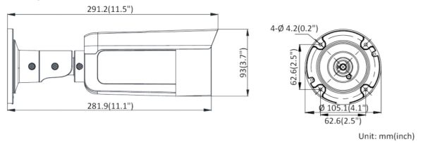 IP-видеокамера 2Мп ColorVu HikVision DS-2CD2T27G2-L (4 мм) с LED-подсветкой 60 м