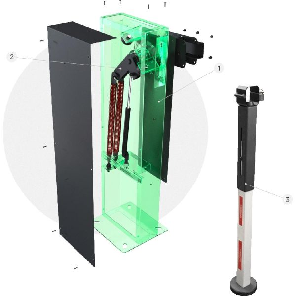 Шлагбаум механический Carddex MBT Стандарт-L Шлагбаум механический Carddex MBT Стандарт-L