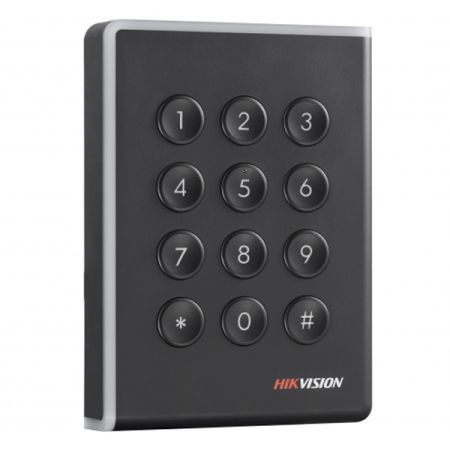 Считыватель HikVision DS-K1108AMK Mifare карт с механической клавиатурой Считыватель HikVision DS-K1108AMK Mifare карт с механической клавиатурой