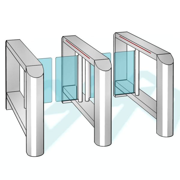 Сенсорный барьер dormakaba Argus HSB-E02, 1 проход