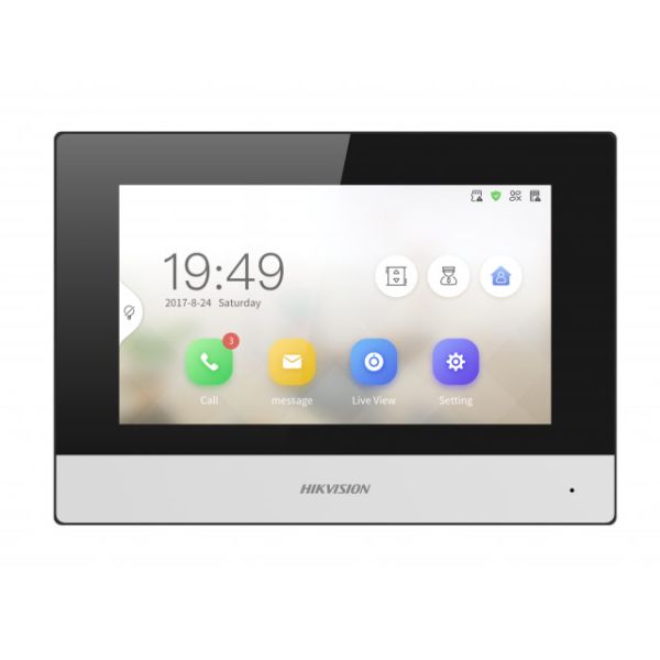 IP-видеодомофон 7″ HikVision DS-KH6320-TDE1 с питанием по PoE IP-видеодомофон 7″ HikVision DS-KH6320-TDE1 с питанием по PoE