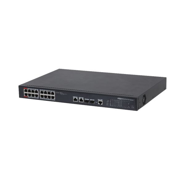 Управляемый POE коммутатор 16-портовый Dahua DH-PFS4218-16ET-240 Управляемый POE коммутатор 16-портовый Dahua DH-PFS4218-16ET-240
